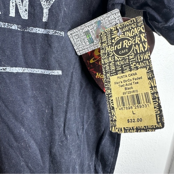 Hard Rock Cafe Punta Cana T-shirt Large NWT - Picture 3 of 5